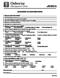 auto accident form osbornechiropractic com automobile accident form